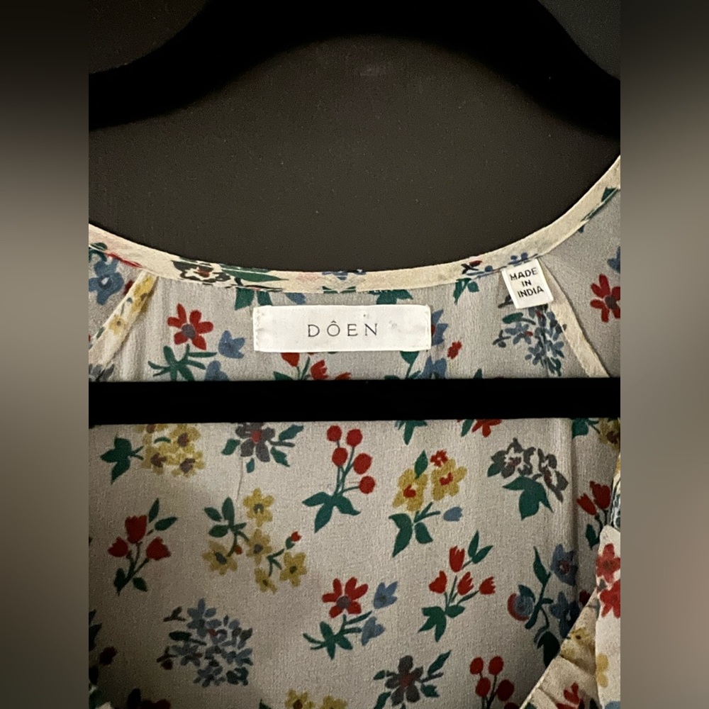 Doên Saffron Dress in Bouquet Size Small - Picture 2 of 7